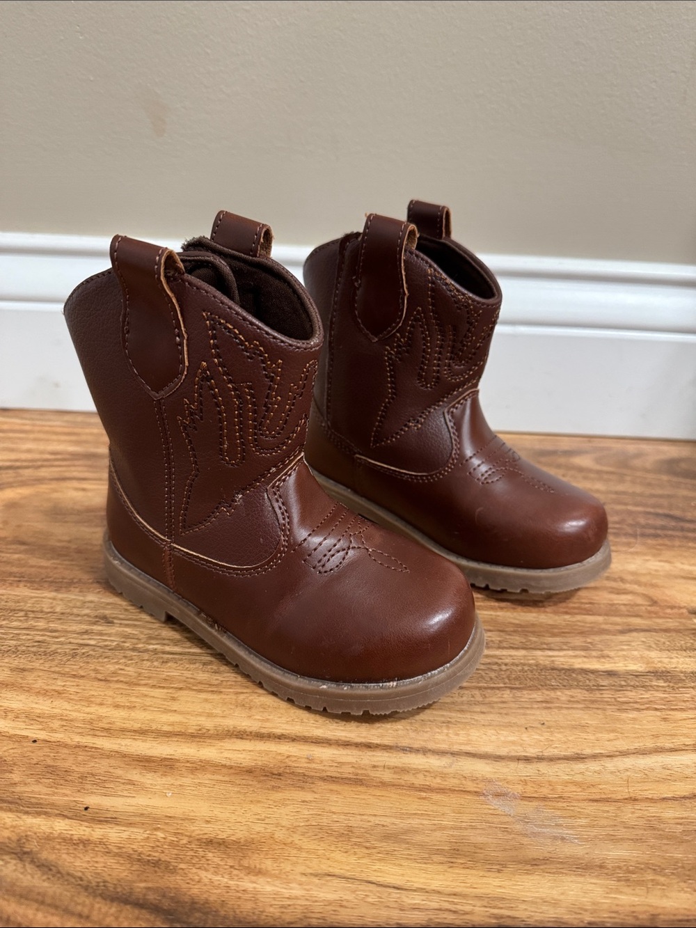 Toddler Brown Cowboy Boots - Classic Western Style